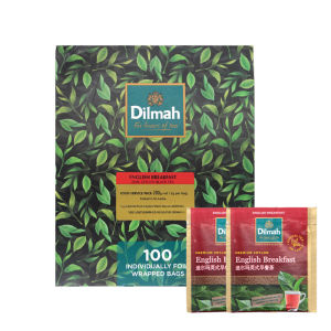 ◎Food and Beverage Special Pack Dilmah Dilma English Breakfast Tea 100 Pieces Ceylon Black Tea Imported♧