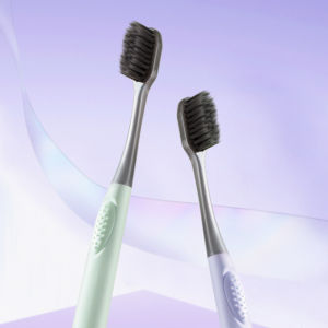 Saky | Soft Bristle Charcoal Toothbrush for Adults and Couples Saky