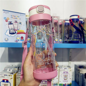 Richell Large Capacity Portable Straw Cup for Children Baby Ultraman Water Bottle 450ml Taiwan Origin Tritan Material