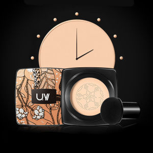 Mushroom Air Cushion bb Cream Moisturizing Moisturizing Waterproof No Makeup-free CC Cream Concealer Brightening Skin Color Holding Makeup and Oil Control for Women