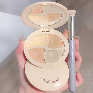 Four-color Concealer for Men Moisturizing Moisturizing Dark Circles Brightening Tear Groove Multicolor Fonning Foundation Cream