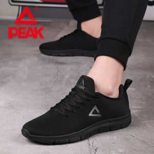 Peak Mens Running Shoes Spring Summer New Mesh Casual Shoes Mens Mesh Breathable Sneakers Mens