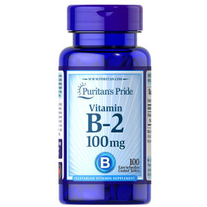 ❉Vitamin B2 Tablets Riboflavin vb2 US Puritan s Pride Pride Pripley Oral Fire☼