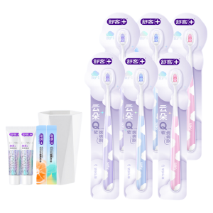  Saky | Cloudy Soft Bristle Toothbrush for Adult Gum Care