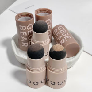 Hallline Powder Filler Gadget Shaded Forehead and Sideburns Shaded White Hair Natural Waterproof Sweat-proof Shadowy Powder