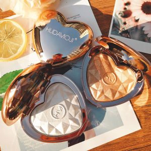 Diamond High-gloss Refigurement Plate Integrated Plate Brightens Powder Cake Silhouette Immortal Mashed Potato Glitter Pearlescent Shadow Thin Face