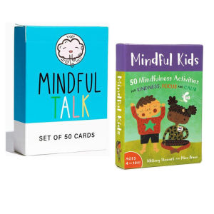 Mindful talk full english full of wisdom talk kids card game family party puzzle cards