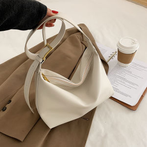 Fashionable Soft Surface Casual Womens Bag Retro Spring Summer New Style Versatile Crossbody Bag Underarm Bag Single Shoulder