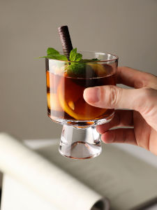 Goblet Ice Cream Ice Cream Cup Cold Drink Coffee Cup Fruit Dessert Yogurt Pudding Juice Glass Cup Ins Style