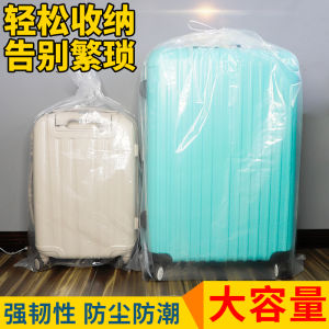 Luggage Protective Cover 242028-Inch Luggage Trolley Case Protection Screen Protector Cover Dustproof Bag Detachable Transparent