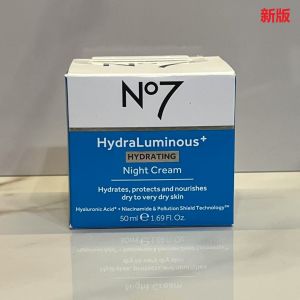 UK BOOTS No7 Skin Deep Moisturizing Night Cream Refreshing Moisturizing Hydrating Neutral Dry Skin Remove zhou