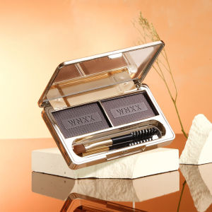 Two-color Eyebrow Powder Waterproof Sweat-proof No Decolorization Long-lasting Thrushcross Artifact Fit Matte Integrated Natural Grey Brown genuine goods