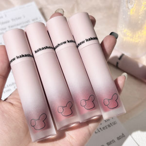 Lip Glaze Velvet Fog Matte Women#39s White Lips and Cheeks Dual-use No Fade and No Color Cup Lip Mud Pure genuine goods