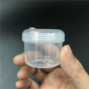 Sealed round Medicine Bottle Capsule Dose Elderly Medicine Box 30ml Sample Cream Box Pill Organizer Storage Container