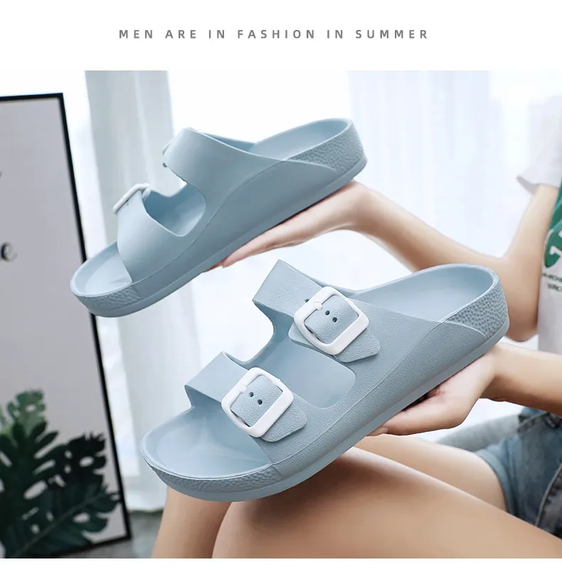 VMAL New Summer Slippers for Men and Women Sandals Non-Slip Trend - Main Image