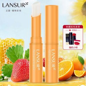 ✯Lancer Lip Balm Colorless Vitamin E Moisturizing Hydrating Moisturizing Anti-dry and Anti-dead Lipstick Base☉