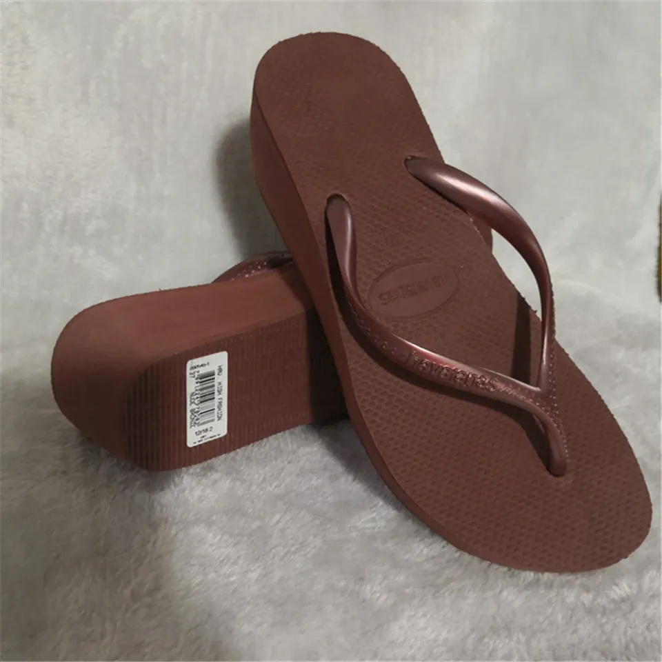 havaianas Platform Wedge Flip-Flops - High Fashion