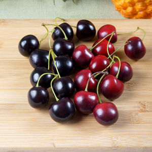 Simulation Cherry Cherry Strawberry Artificial Fruits and Vegetables Model Props Handmade Ornament Furnishings Shooting Soft Decoration