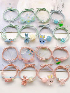 Korean Crystal Childrens Rubber Band Set Girls Do Not Hurt Hair Elastic Good Head Rope Rubber Band Female Students Hair Rope