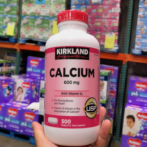✹US Kirkland Kolan Calcium Tablets Calcium D 3 600mg 500 tablets♨