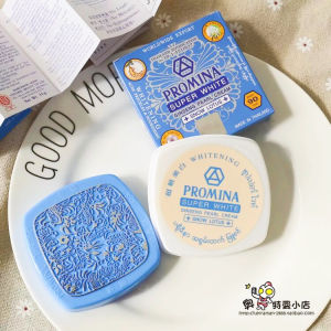 ♔Thailand Native Blue Baomei Ya Ginseng Snow Lotus Pearl Cream Whitening Acne Print Freckles Brightening Plain Face✸