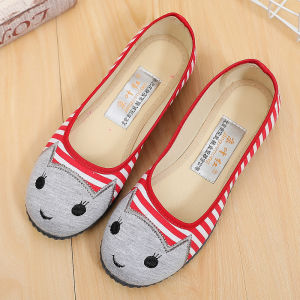 Old Beijing Cloth Shoes Spring and Autumn Non-Slip Casual Soft Bottom Womens Shoes