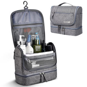 Dry Wet Separation Travel Toiletry Bag Mens Waterproof Large Capacity Portable Womens Cosmetic Bag Business Trip Storage Suit Cosmetics Bag