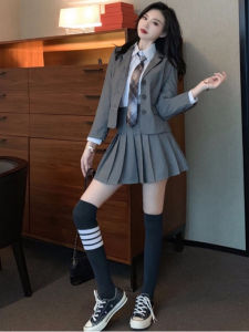 Spring Womens College Style Long Sleeve Shirt with Tie Dance Competition Performance Costume Thin Sun Protection Ladies Shirt