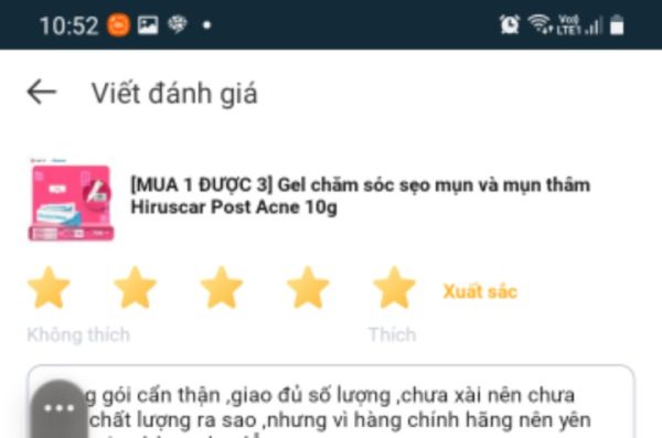 Buyer review image 1