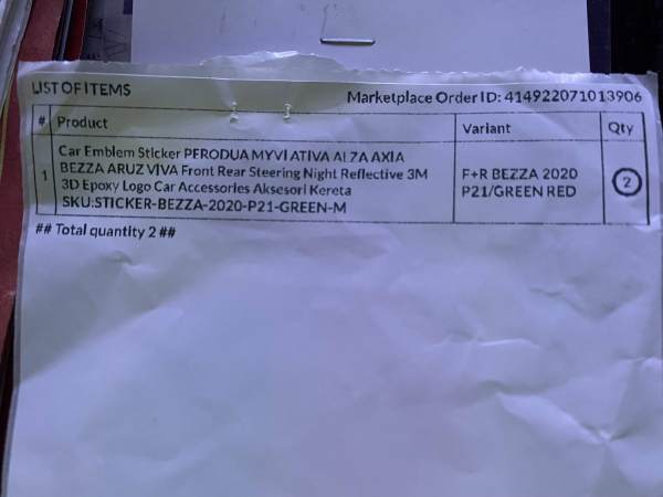 Buyer review image 2