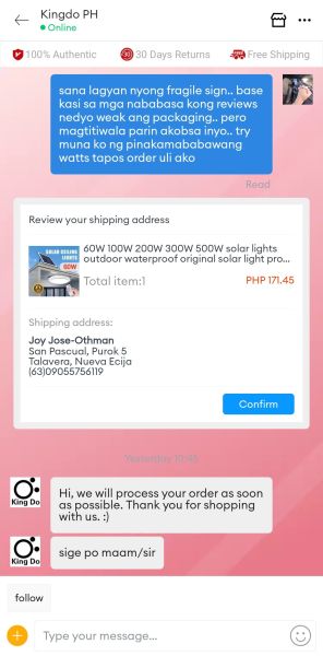 Buyer review image 5