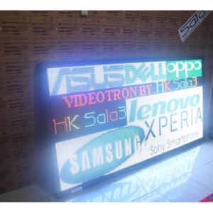 Running Text RGB Videotron Full Colour 100x200Cm Wifi Outdoor