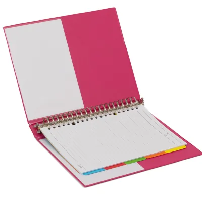 Bantex Multiring Binder 20 Ring 25mm A5 Maroon #1324 14