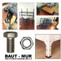 EELIC MUR DAN BAUT MUB-G4.6 MUR DAN BAUT 7,7 MM x 20 MM GRADE 4.6 NUT AND BOLD. 