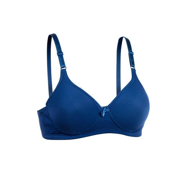 Elena bra without wire 24004-blue 32-40B | Lazada