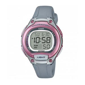 CASIO ORIGINAL - CASIO LW-203-8A - WOMEN - Grey Pink - Strap Resin - Jam dunia JD17ST # Jam Tangan Wanita Cewek Anti Air Digital Analog + CASIO LW 203 8A LW-203 203 LW203 LW-203-8A $ WR5 STR KC7