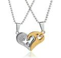 Kalung Couple Titanium 316L  pasangan. 