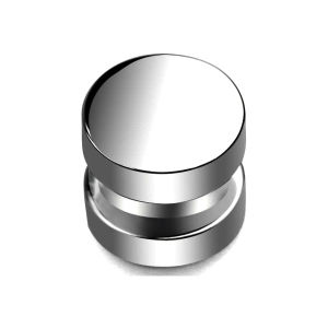 Creyos Anting Magnet Pria Cowok Silver (Tanpa Tindik)