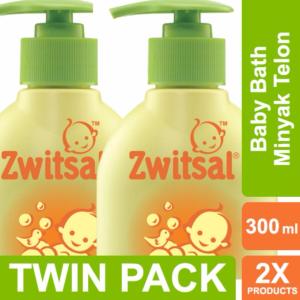 Zwitsal Baby Bath Minyak Telon 300ml x2