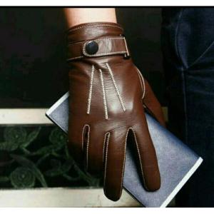 Sarung Tangan Kulit Asli CBT CKLT Kanzia Leathershop Benang