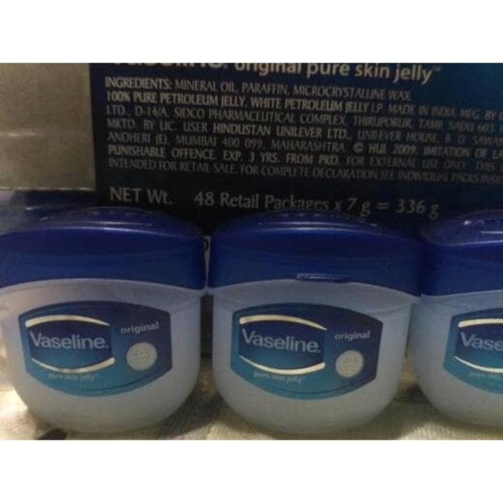Vaseline Petroleum Jelly Mini Original India ml Lazada Indonesia