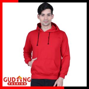 Sweater Fleece Jacket - Merah