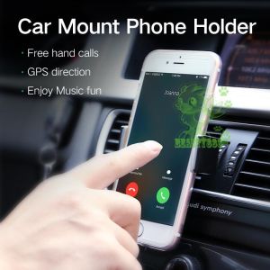 Beauty Phone Holder Mobil AC hOLDER VENTILASI AC / Vent Car Holder Clip Magnetic Holder (HP) - Hitam