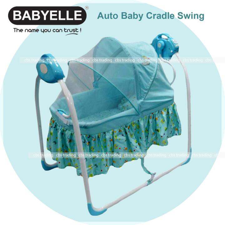 Baby elle store automatic cradle swing