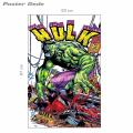 Poster Komik Gede: Hulk - 62 x 97 cm. 