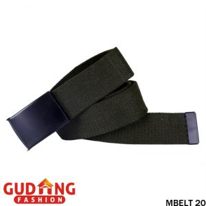 Ikat Pinggang Kanvas Keren - Hijau Army