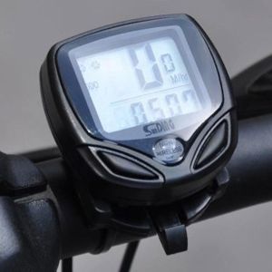 ARAFURA - SunDING Speedometer Sepeda Wireless Display LCD - SD-548C - Black