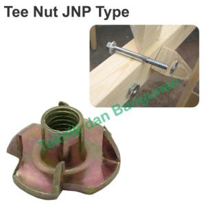 Tee Nut / Mur Cakram (JNP Type) M58x 8mm isi 10pcs per pak