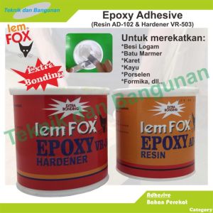 Fox Epoxybond Adhesive (Resin + Hardener)