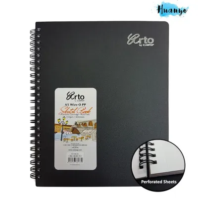 Campap Arto Wire O Sketch Book A5 110gsm/60sheets